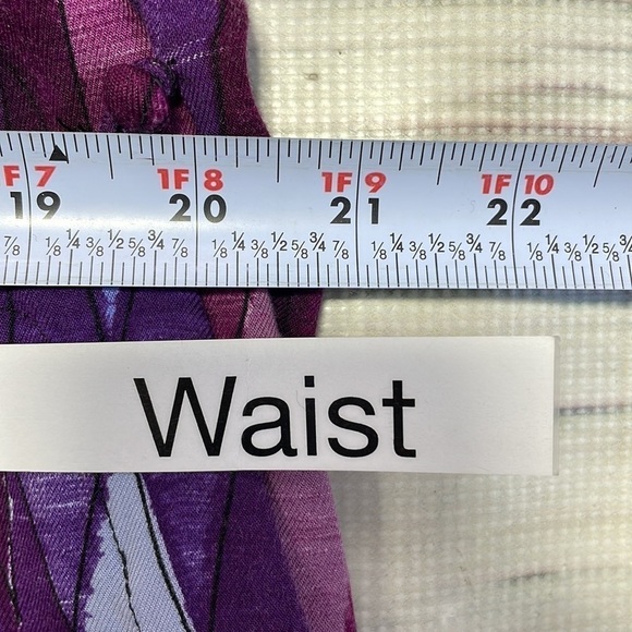 Some Days Lovin Dress Boho Diamond Print Purple Wrap Size XS - Picture 10 of 13